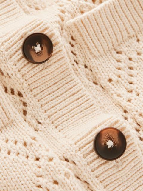 BODEN Astrid Knitted Shirt-Warm Ivory