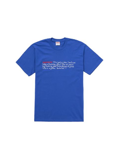 Supreme Supreme Joke Tee Royal