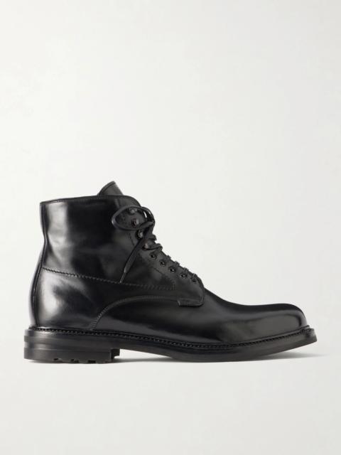 OFFICINE CREATIVE Aston 003 Lace-Up Leather Boots