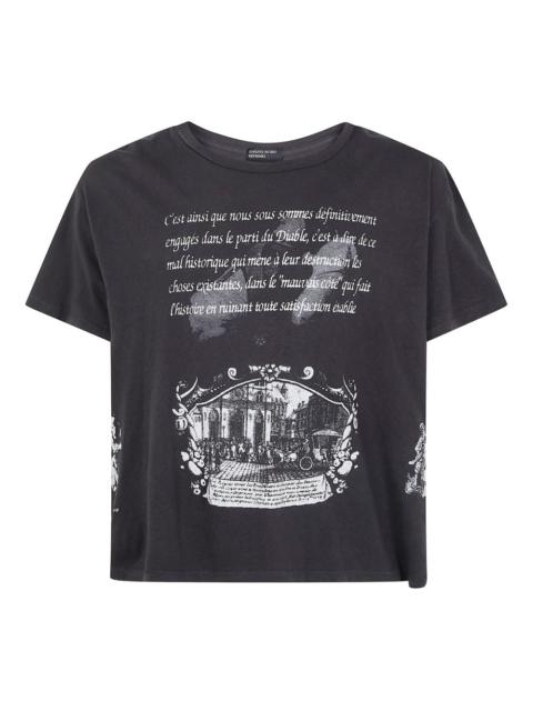 Enfants Riches Déprimés faded-effect graphic-print T-shirt