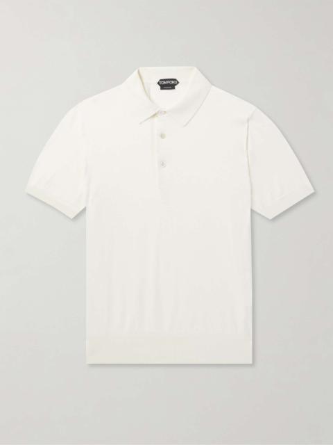 Slim-Fit Cotton Polo Shirt