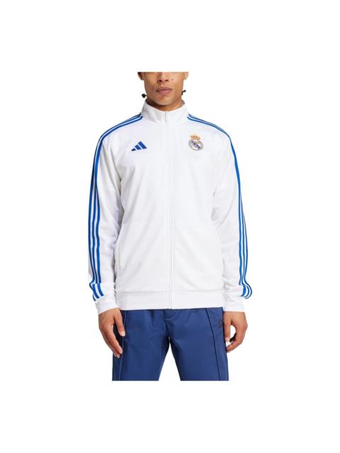 adidas adidas Real Madrid DNA Track Jacket Asia Sizing 'White' IT3804