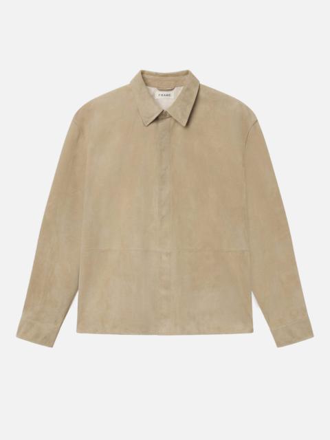 FRAME Suede Shirt
