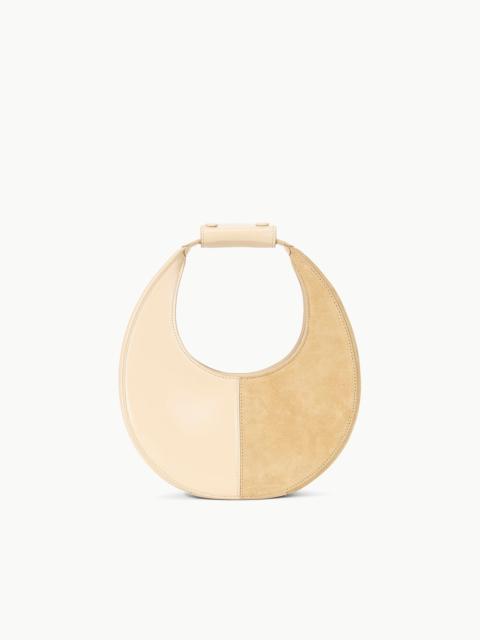 STAUD STAUD MINI MOON SPLIT BAG OAT