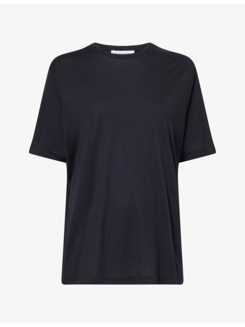 The Frankie Shop Harper Relaxed Cotton-Jersey T-Shirt