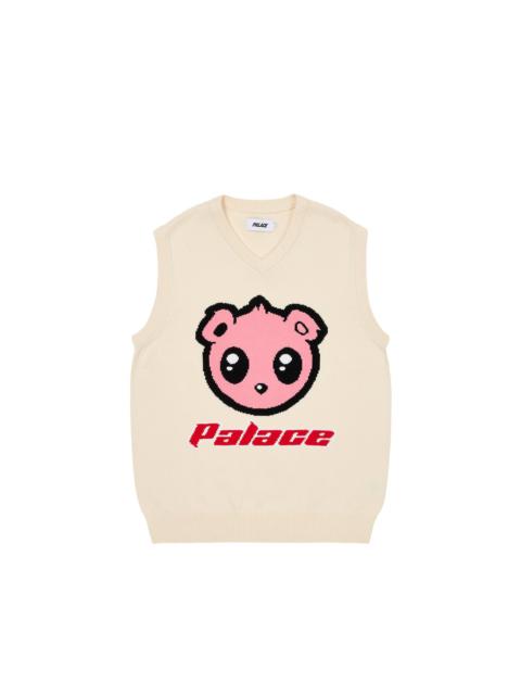PALACE KAWAII VEST KNIT SOFT WHITE