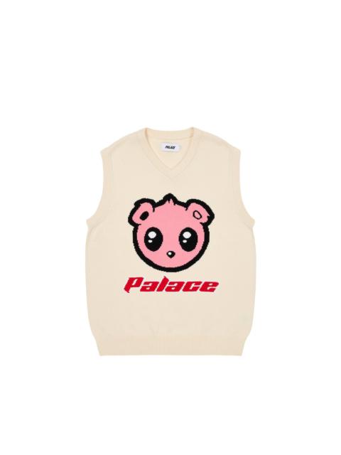 PALACE KAWAII VEST KNIT SOFT WHITE