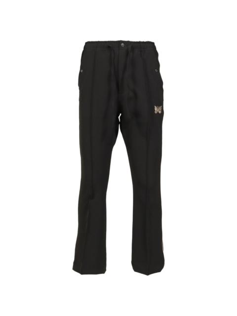 NEEDLES butterfly-embroidered trousers