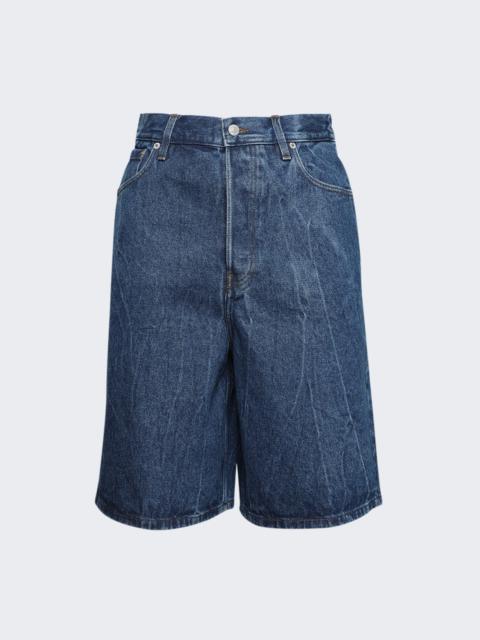 Dries Van Noten Relaxed Fit Shorts Blue