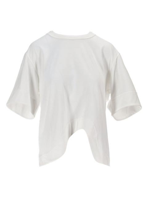 NICCOLÒ PASQUALETTI Onda curved-hem T-shirt