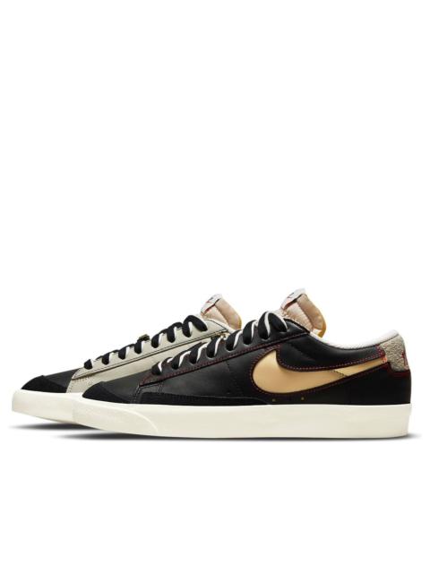 Nike Blazer Low '77 Premium 'Removable Swoosh - Black' DH4370-001