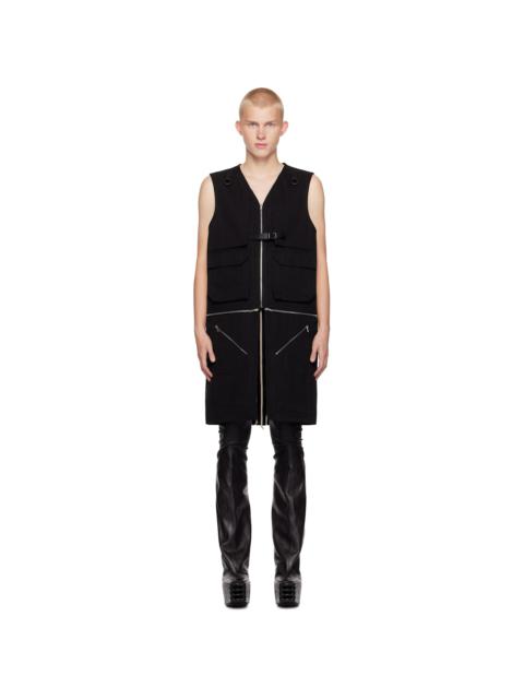 Rick Owens Black Porterville Utility Vest
