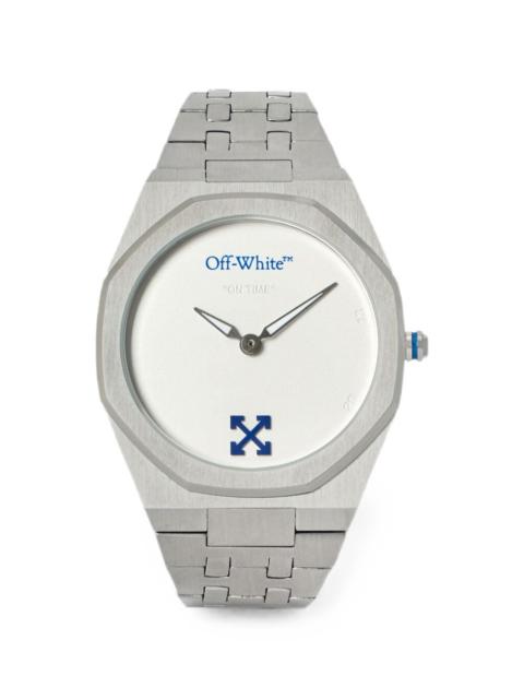 Off-White On Time octagonal 39mm watch