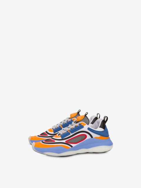 Moschino TEDDY RUN STRETCH JERSEY SNEAKERS