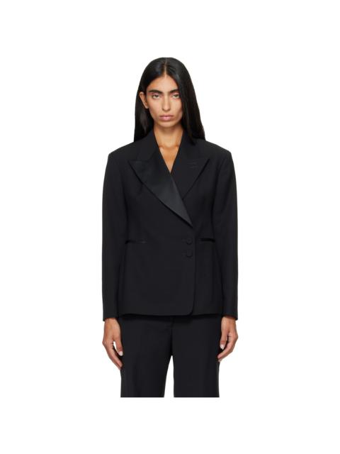 WALES BONNER Black Gallery Tuxedo Blazer