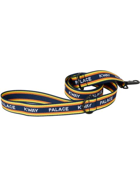PALACE Palace K-Way Dog Leash Navy/Yellow Stripe