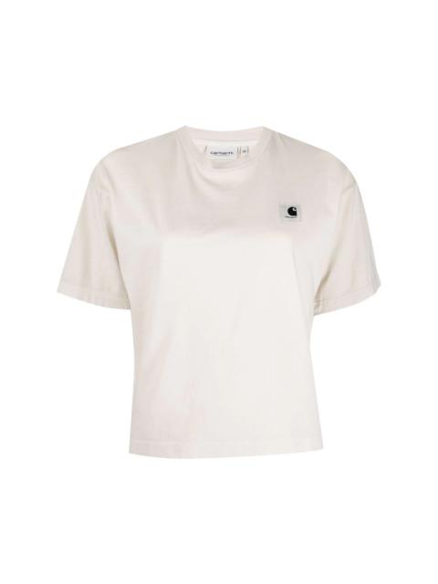 logo-patch cotton T-Shirt