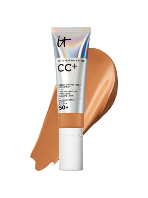 IT Cosmetics CC+ Cream Full Coverage Color Correcting Foundation with SPF 50+