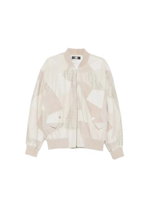 AMIRI PATCHWORK BOMBER JACKET
