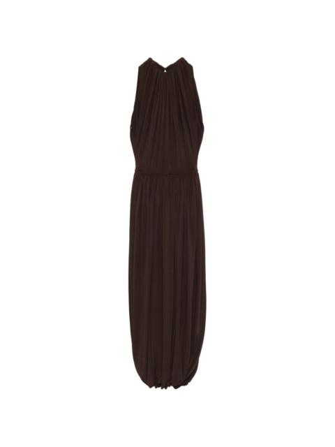 Alaïa twisted midi dress
