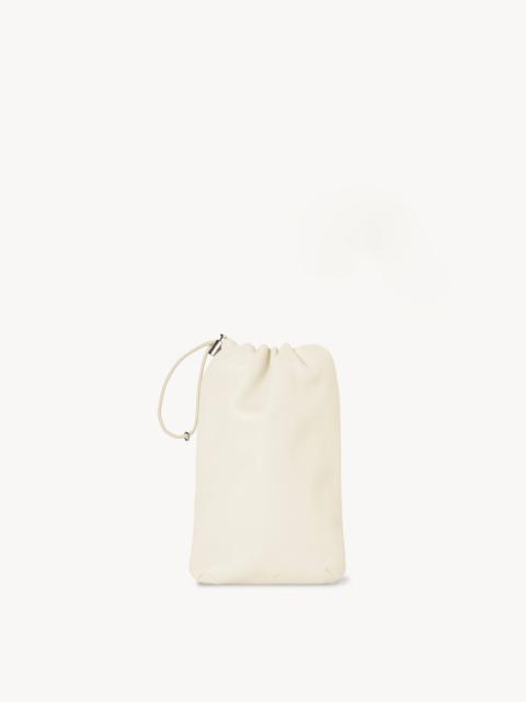 The Row Bourse Phone Case in Leather