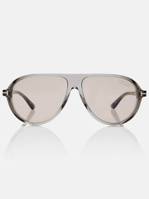 TOM FORD Marcus T Icon aviator sunglasses