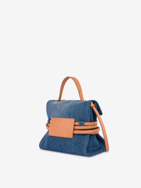 Moschino MOSCHINO TIE ME SMALL HAND BAG