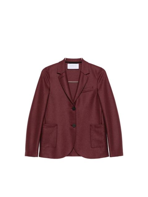 Harris Wharf London Wool single-breasted blazer jacket