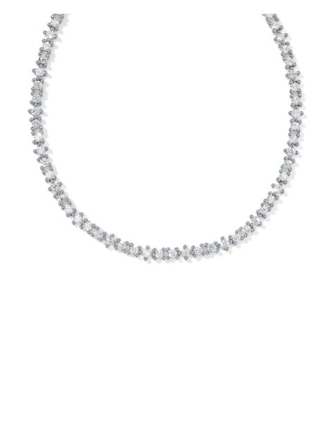 KENDRA SCOTT Fate Silver Tennis Necklace
