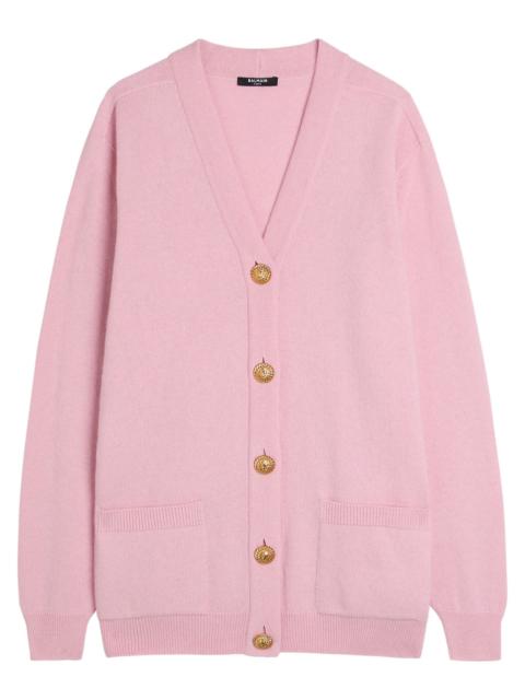 Balmain Balmain Wool and Cashmere-blend Cardigan