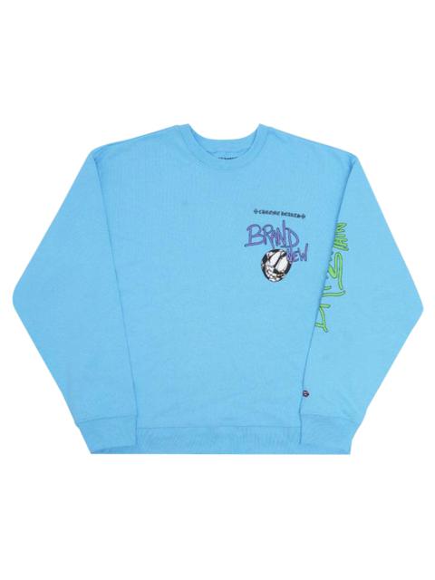 Chrome Hearts Chrome Hearts x Matty Boy Brain New Crewneck Sweatshirt 'Blue'