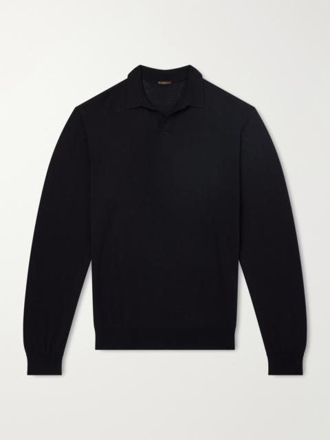 RUBINACCI Sea Island Cotton Polo Shirt