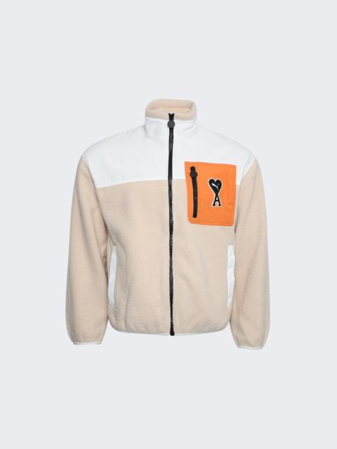 PUMA X AMI Sherpa Jacket Light Sand