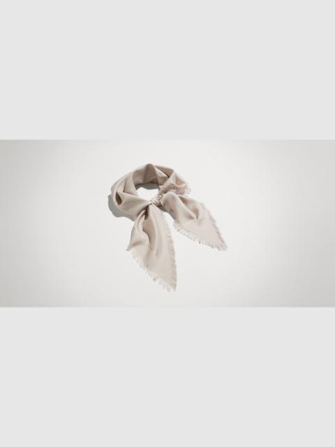 GUCCI Double G silk wool shawl