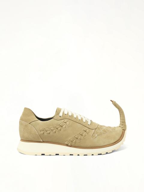 Loewe Dinosaur Sneaker Low in Gold