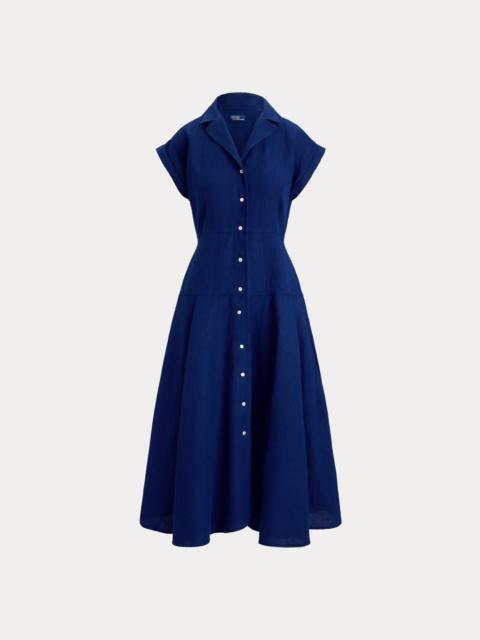 Polo Ralph Lauren Linen Cap-Sleeve Shirtdress