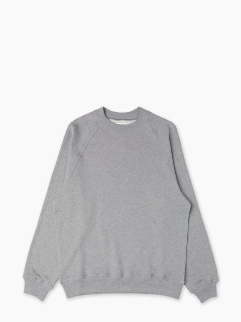 KAPTAIN SUNSHINE KAPTAIN SUNSHINE SUVIN SWEAT CREW PULLOVER FEATHER GREY
