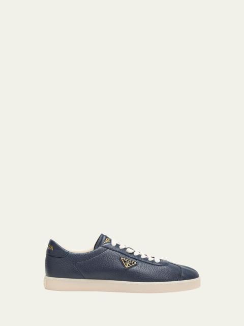 Men's Lane Deerskin Low-Top Sneakers