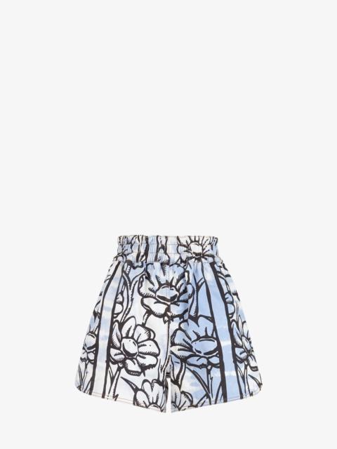 FENDI Fendi Roma Joshua Vides denim shorts