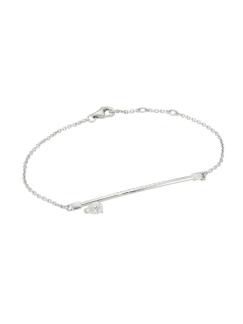 REPOSSI Women's Serti Sur Vide 18K White Gold & Diamond Chain Bracelet/6.69" - White Gold