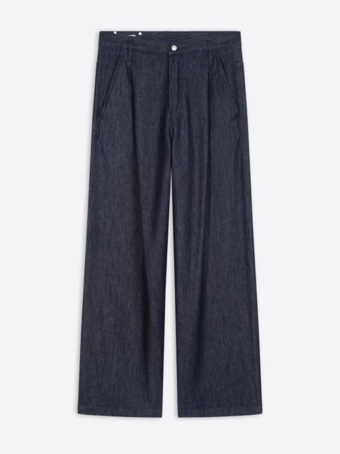 PLEATED JEANS