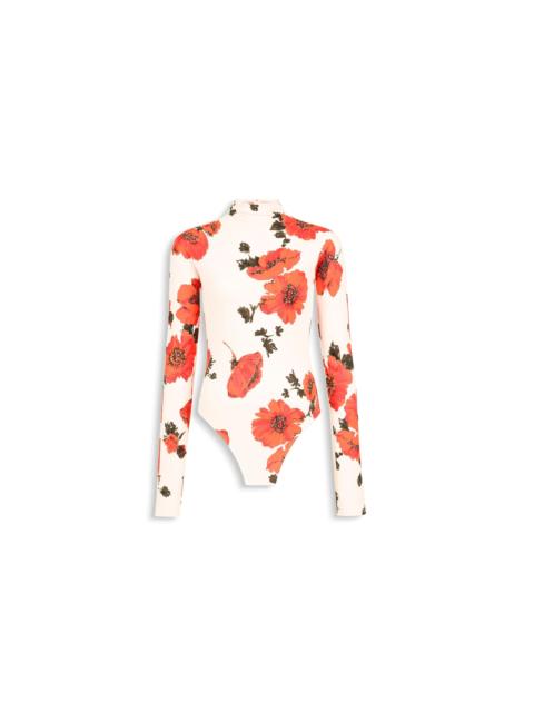 Alaïa SECONDSKIN PRINTED BODYSUIT