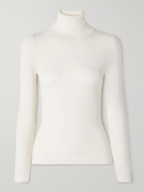 TWP Ribbed Merino Wool Turtleneck Sweater