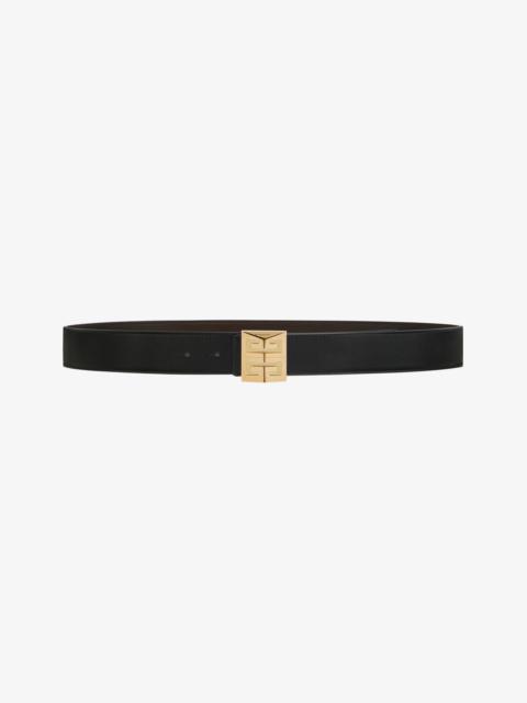 Givenchy 4G REVERSIBLE BELT IN LEATHER