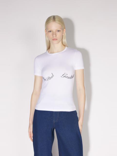 THE WHITE JEAN PAUL GAULTIER T-SHIRT