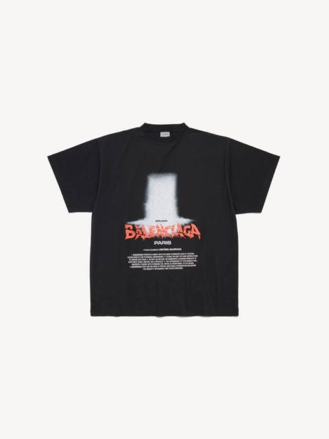 BALENCIAGA Men's The Door Oversized T-shirt in Black
