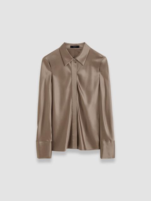 JOSEPH Brunel Silk Satin Blouse