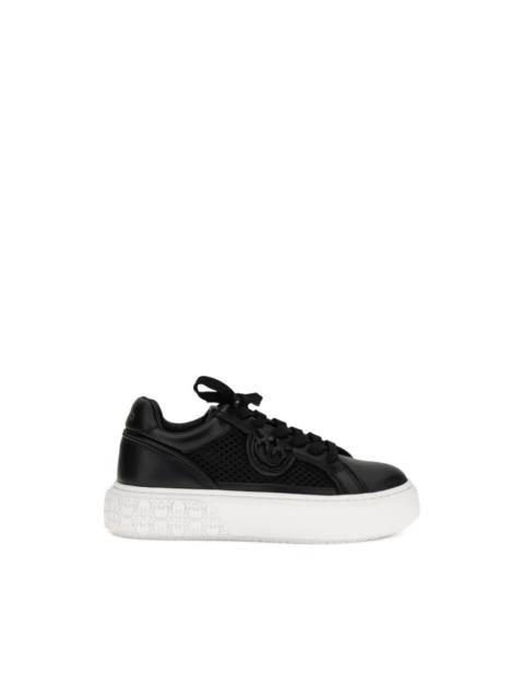 PINKO logo appliqué platform sneakers