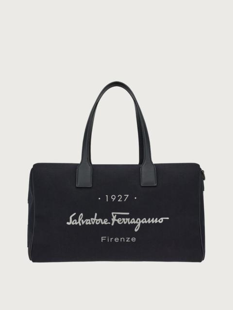 FERRAGAMO 1927 SIGNATURE DUFFLE BAG