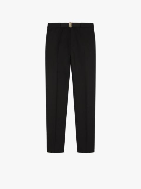 Givenchy PANTS IN WOOL WITH BELT